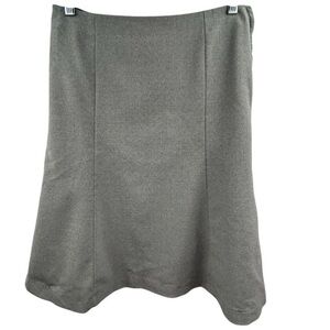 Gap Women's Gray Wool Blend Knee-Length Pencil Skirt Size 6 Casual